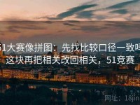 51大赛像拼图：先找比较口径一致吗这块再把相关改回相关，51竞赛